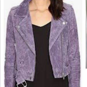 BlankNYC Suede Moto in Purple Haze